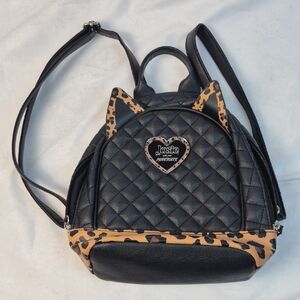 Josie and the Pussycats Black Small Leather Backpack - Riverdale